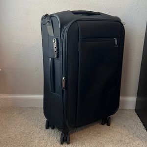 Delsey luggage - black - 360 roller